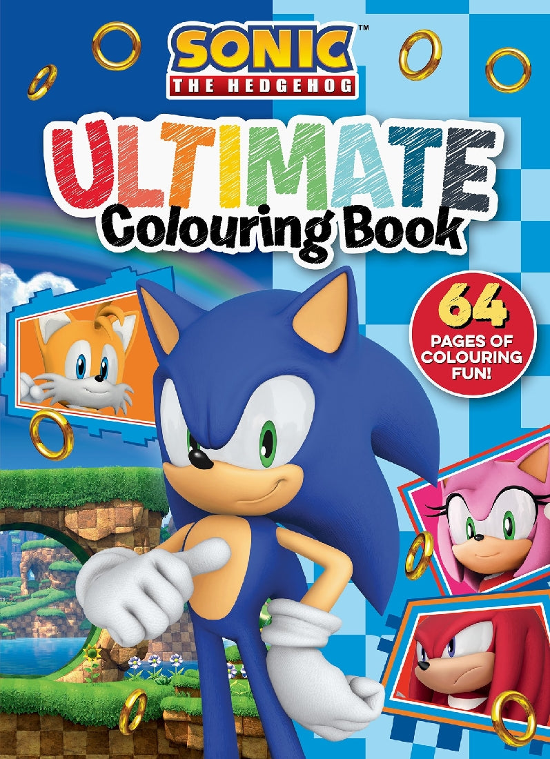 SONIC THE HEDGEHOG ULTIMATE COLOURING BOOK