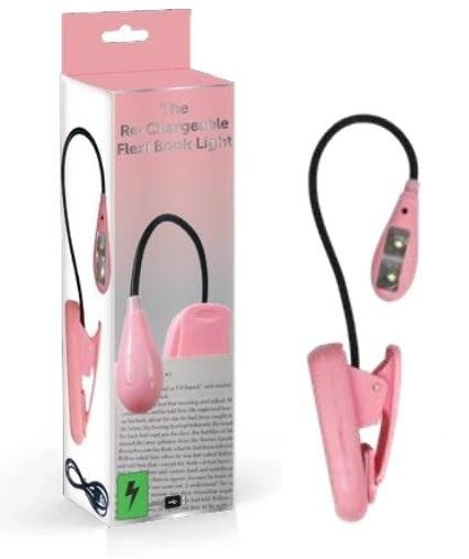 THE FLEXI BOOK LIGHT RECHARGEABLE - PINK