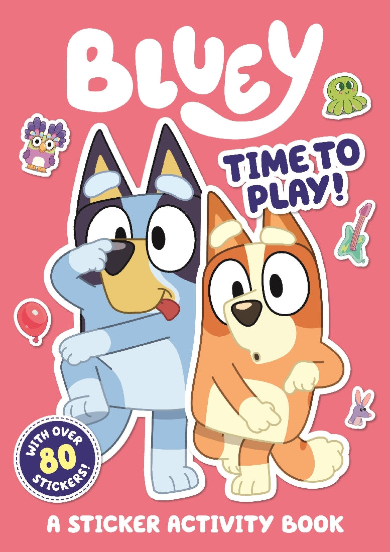 BLUEY: TIME TO PLAY STICKER BOOK