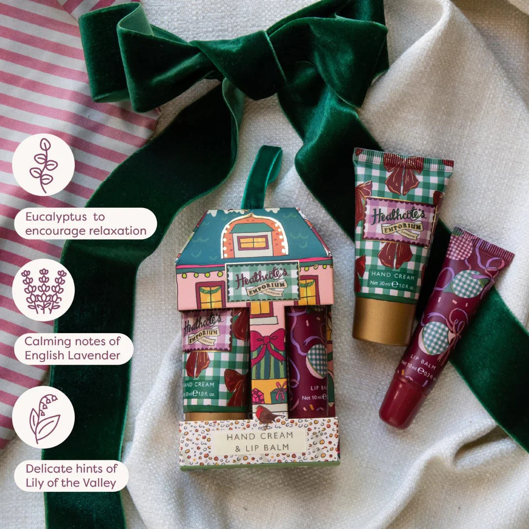 Heathcote's Emporium Festive Hand Cream & Lip Balm