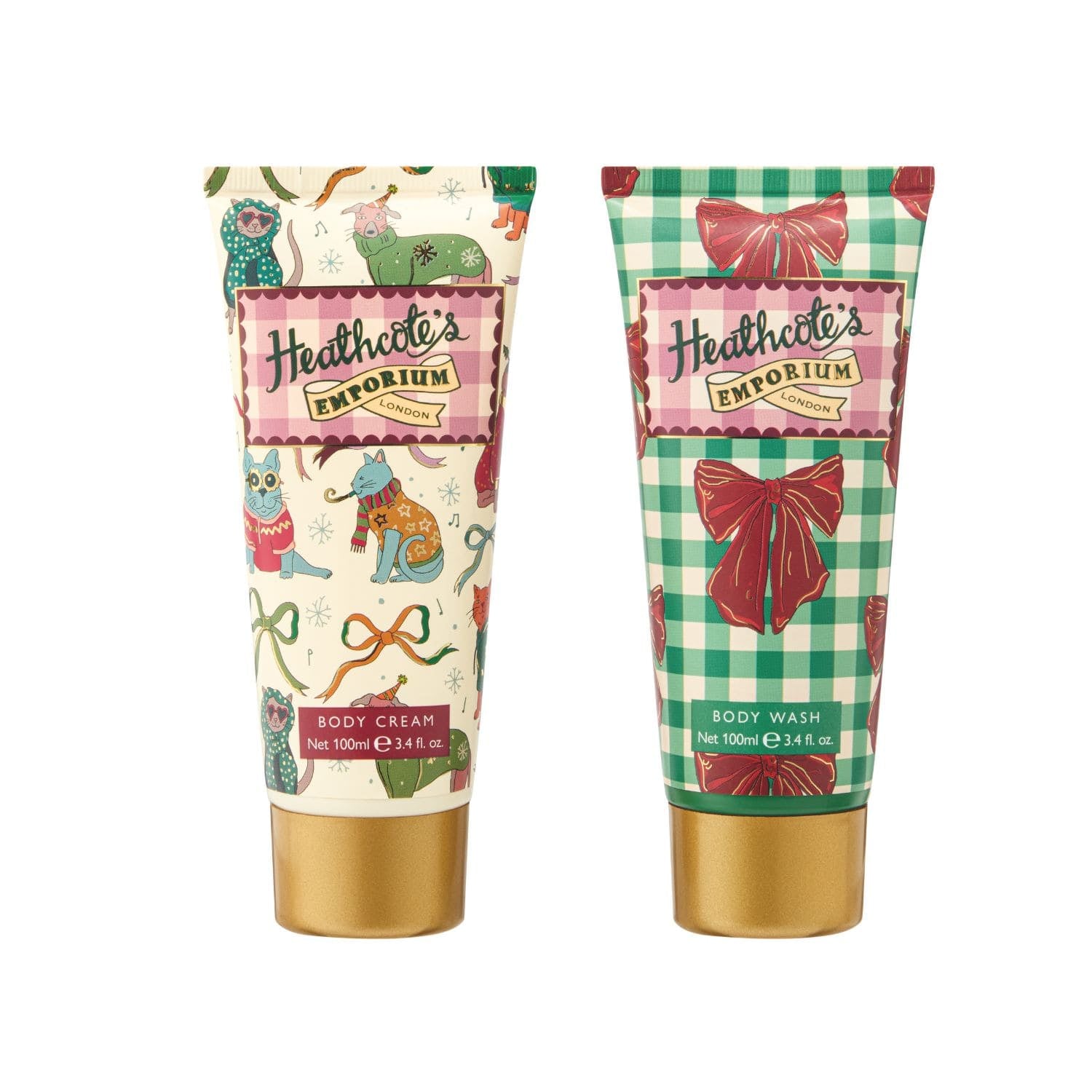 Heathcote's Emporium Festive Body Care Tin