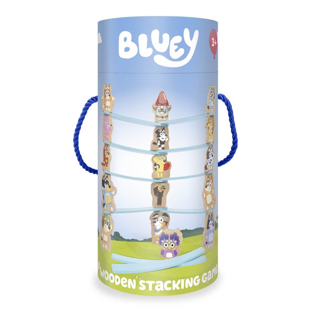 BLUEY WOODEN STACKING GAME