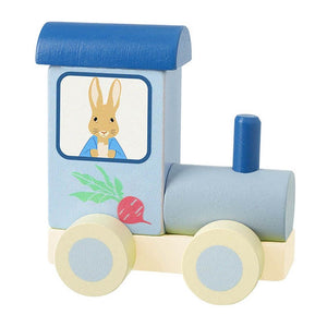 PETER RABBIT WOODEN TRAIN PUSH TOY