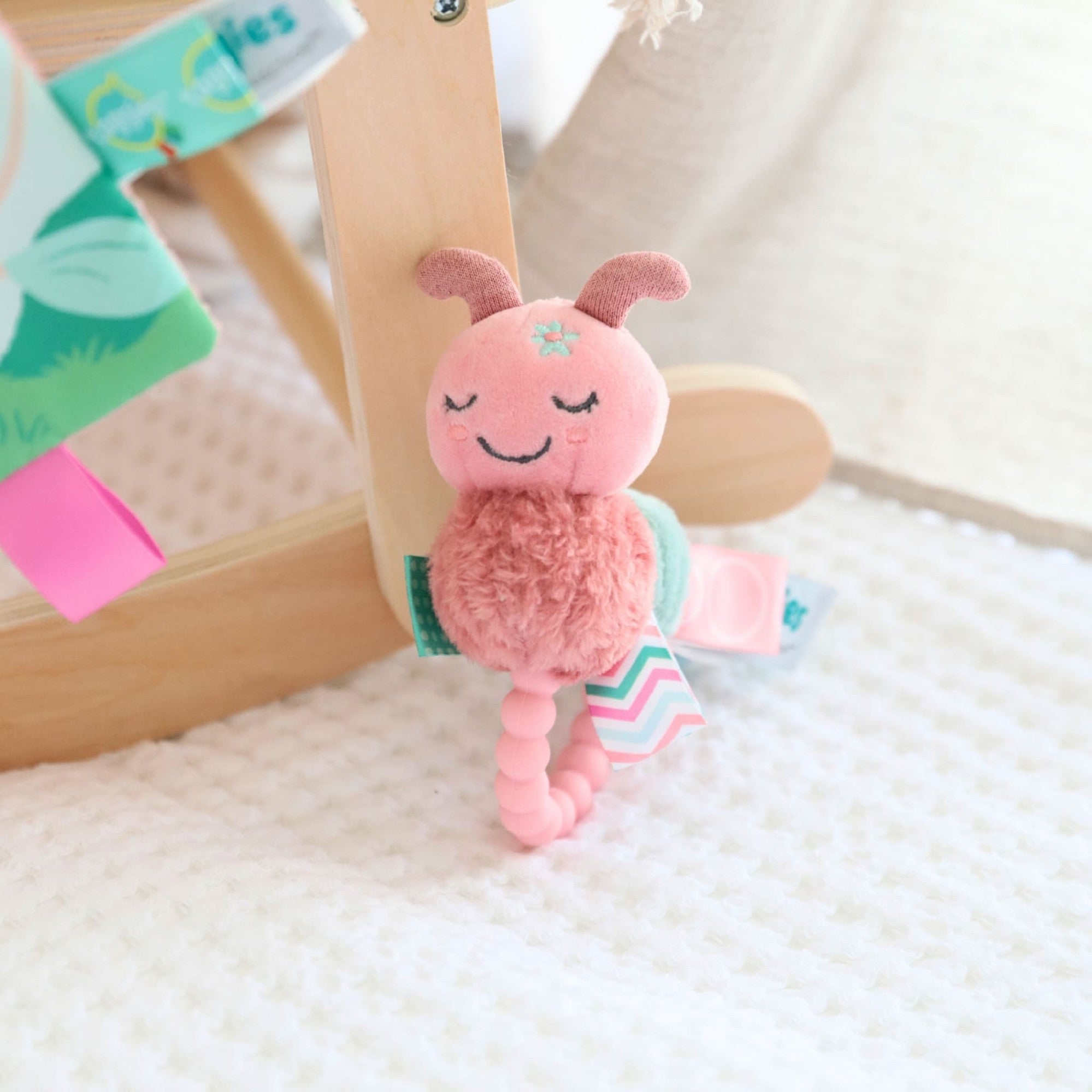 Mary Meyer Taggies Camilla Caterpillar Teether Rattle 