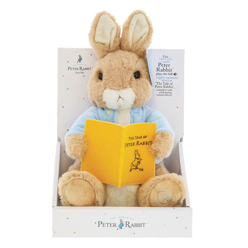 STORYTIME PETER RABBIT TALKING PLUSH – Books N Gifts
