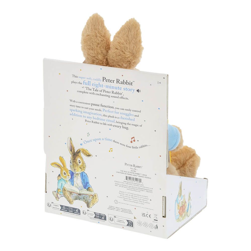 STORYTIME PETER RABBIT TALKING PLUSH 