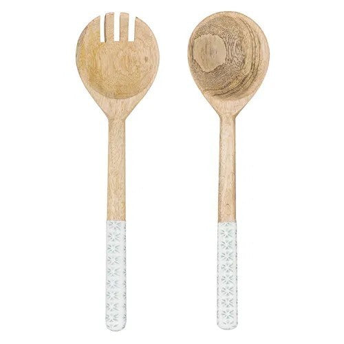 CHELSEA MANGO WOOD SALAD SERVERS