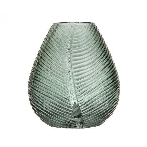 CHELSEA GREEN LEAF SMALL VASE