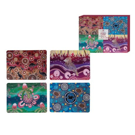 SPIRIT LAND 4PK ASSORTED PLACEMAT