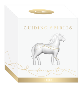 GUILDING SPIRITS FIGURINE HORSE