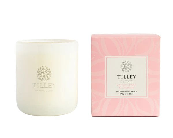 TILLEY VELVET ROSE & JASMINE CANDLE