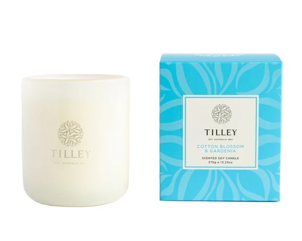 TILLEY COTTON BLOSSOM & GARDENIA CANDLE