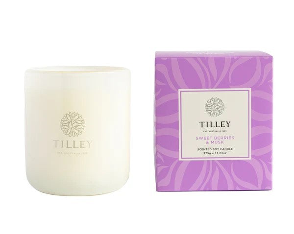 TILLEY SWEET BERRIES & MUSK CANDLE