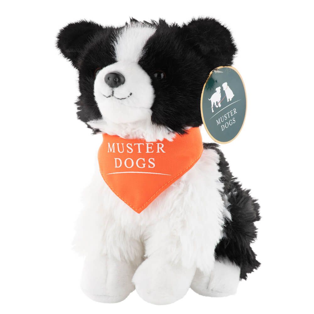 MUSTER DOGS - BORDER COLLIE PLUSH 20CM