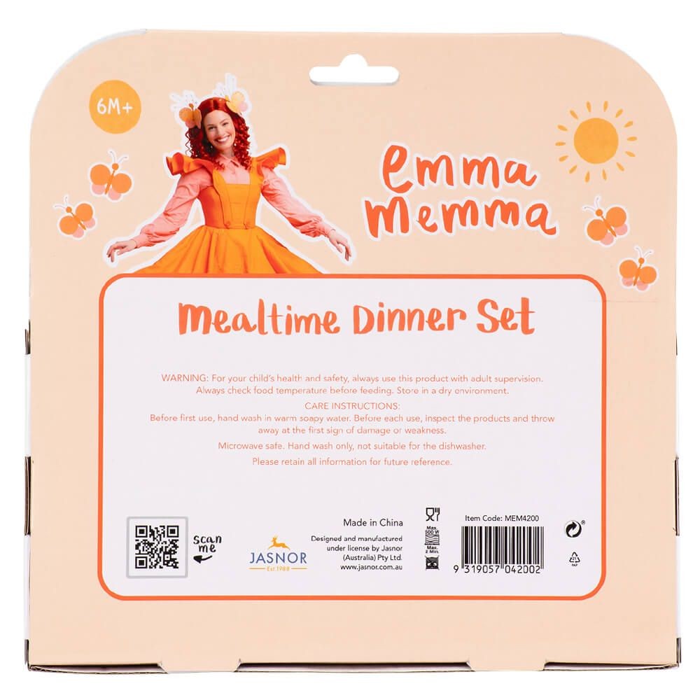 EMMA MEMMA 3PC MEALTIME DINNER SET