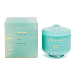 SERENITY VIVID CANDLE FRENCH PEAR