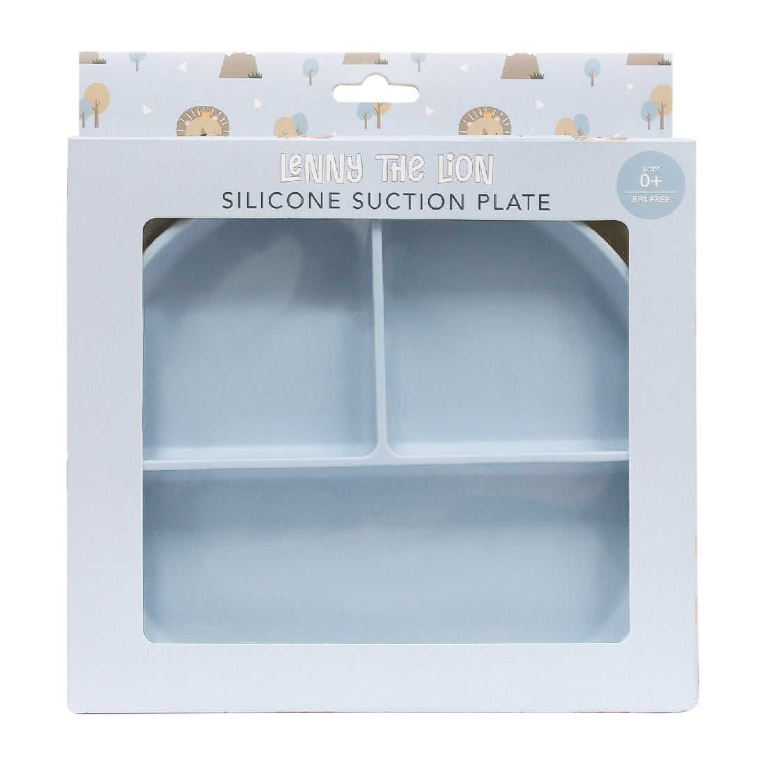 BABY LION SILICONE PLATE