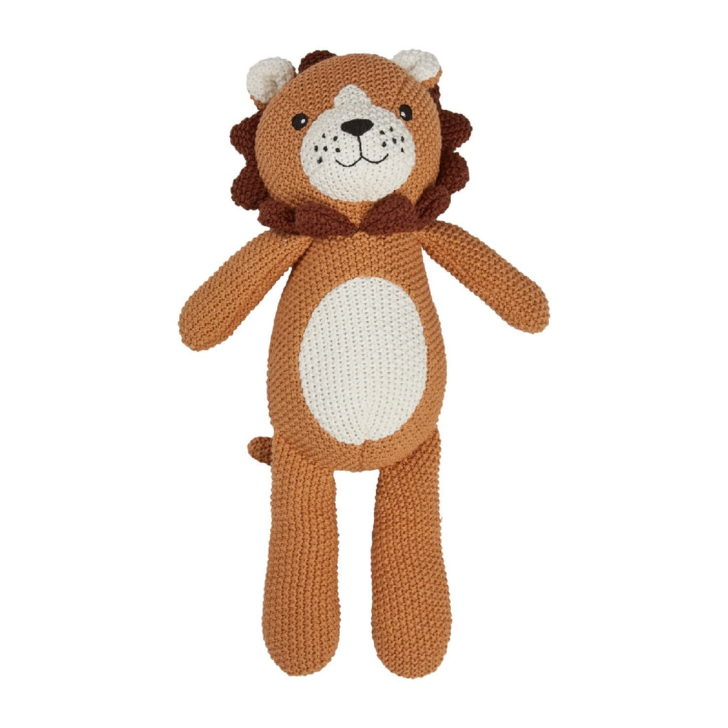 BABY LION KNITTED TOY