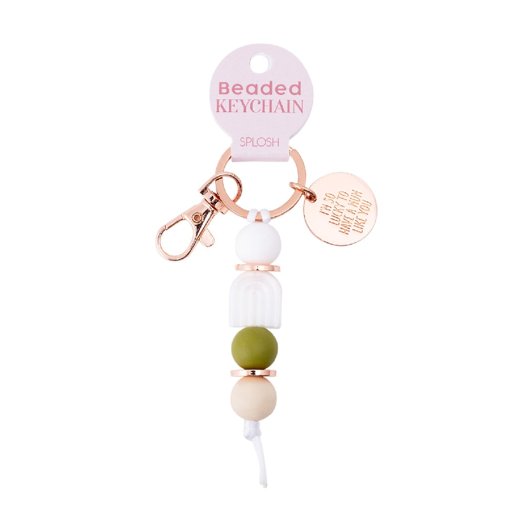 MOTHER'S DAY LUCKY SILICONE KEYRING