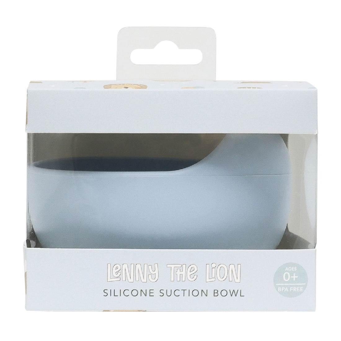 BABY LION SILICONE BOWL