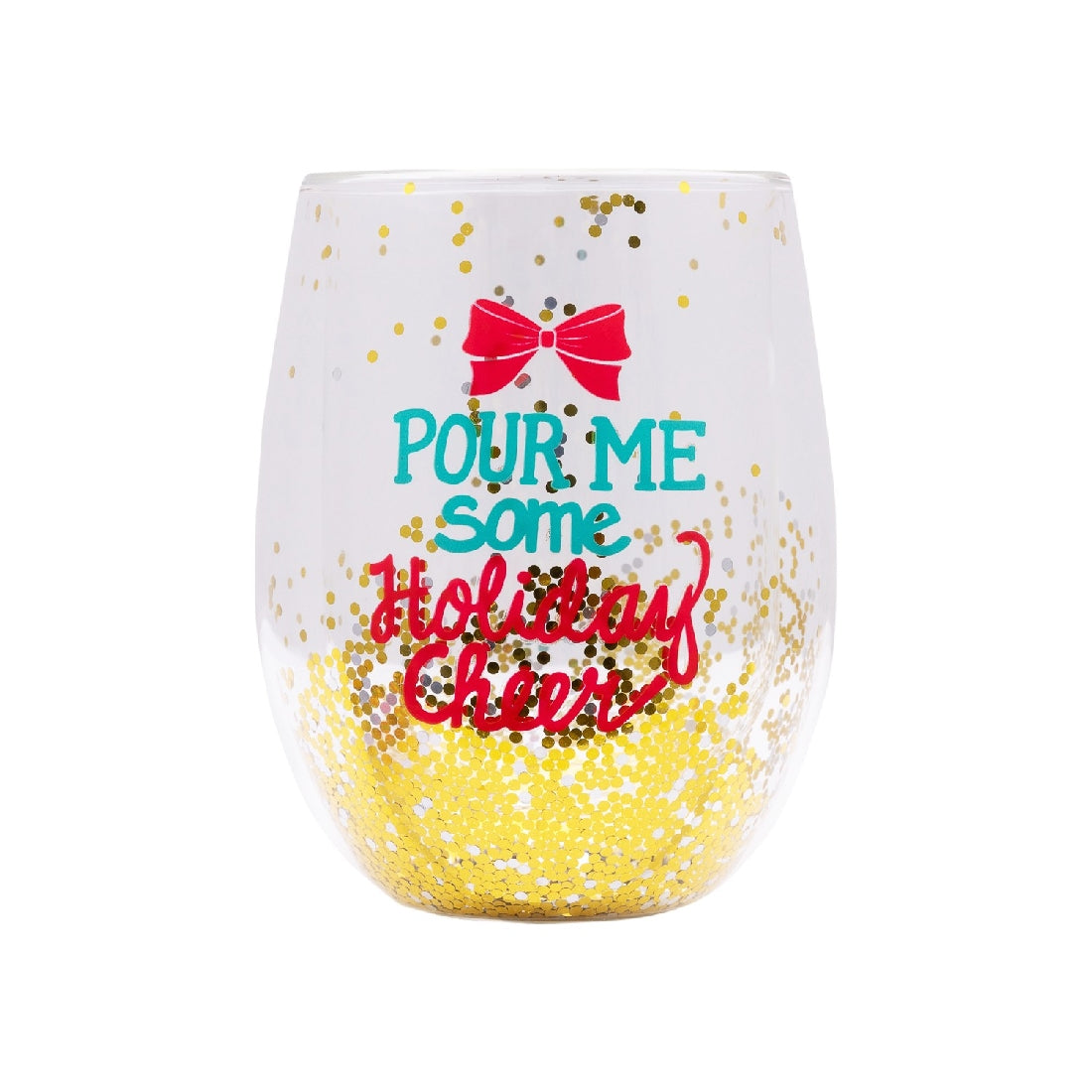 CHRISTMAS CHEERS STEMLESS GLASS