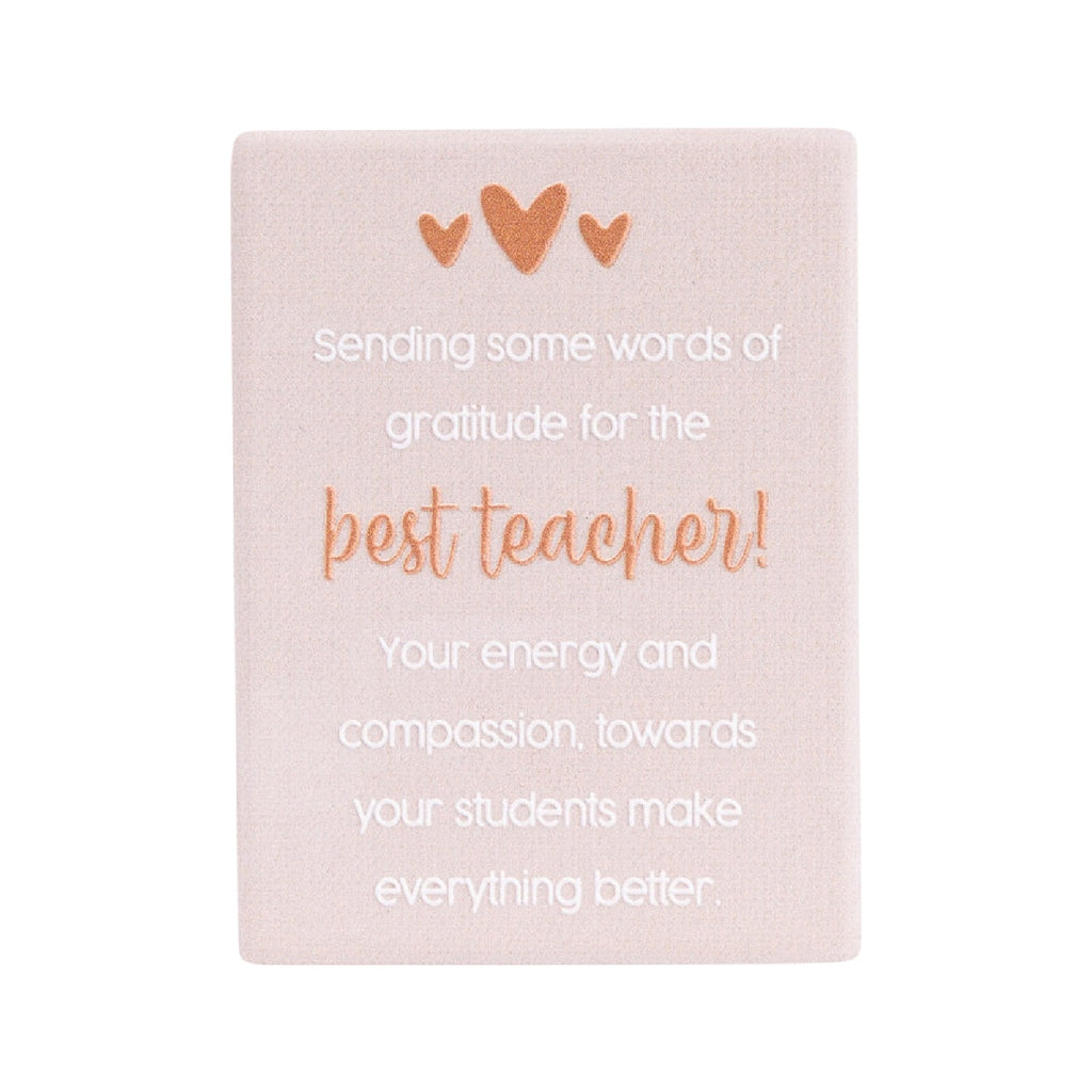 TEACHER GRATITUDE CERAMIC MAGNET