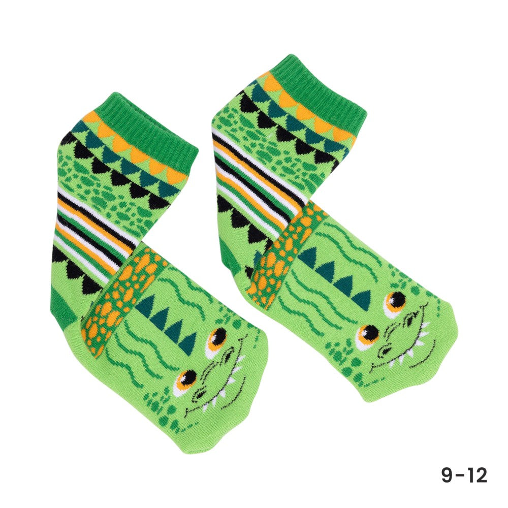 LOLLY KICKS DINO SOCKS SIZE 9-12