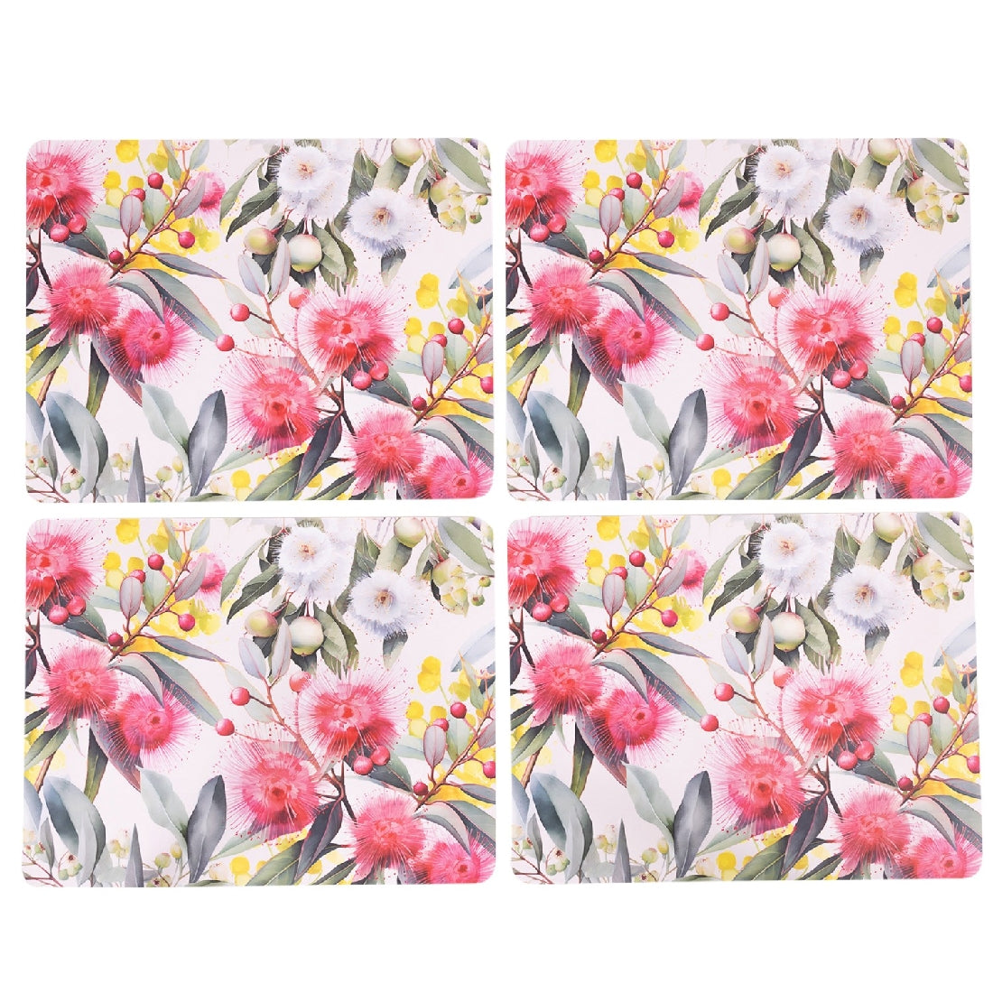 NATIVE BLOOMS PLACEMATS S/4