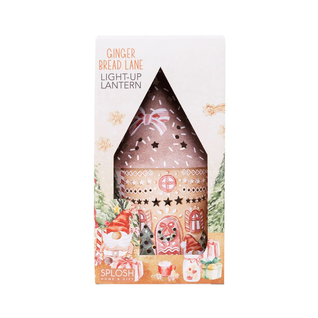 Christmas Light Up Gingerbread House