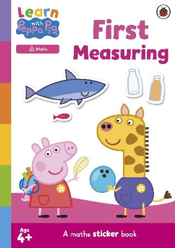LEARN WITH PEPPA: FIRST MEASURING STICKER ACTIVITY BOOK