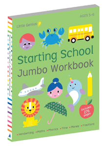 LITTLE GENIUS STARTING SCHOOL JUMBO WORKBOOK