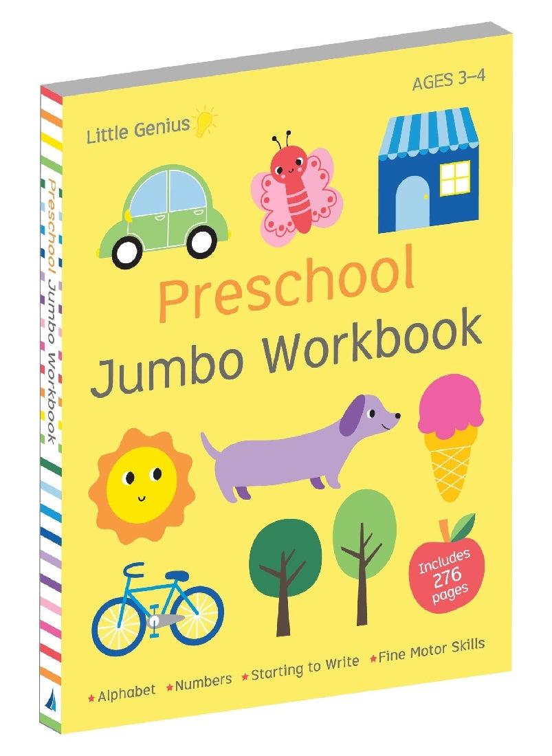 LITTLE GENIUS JUMBO WORKBOOK PRESCHOOL