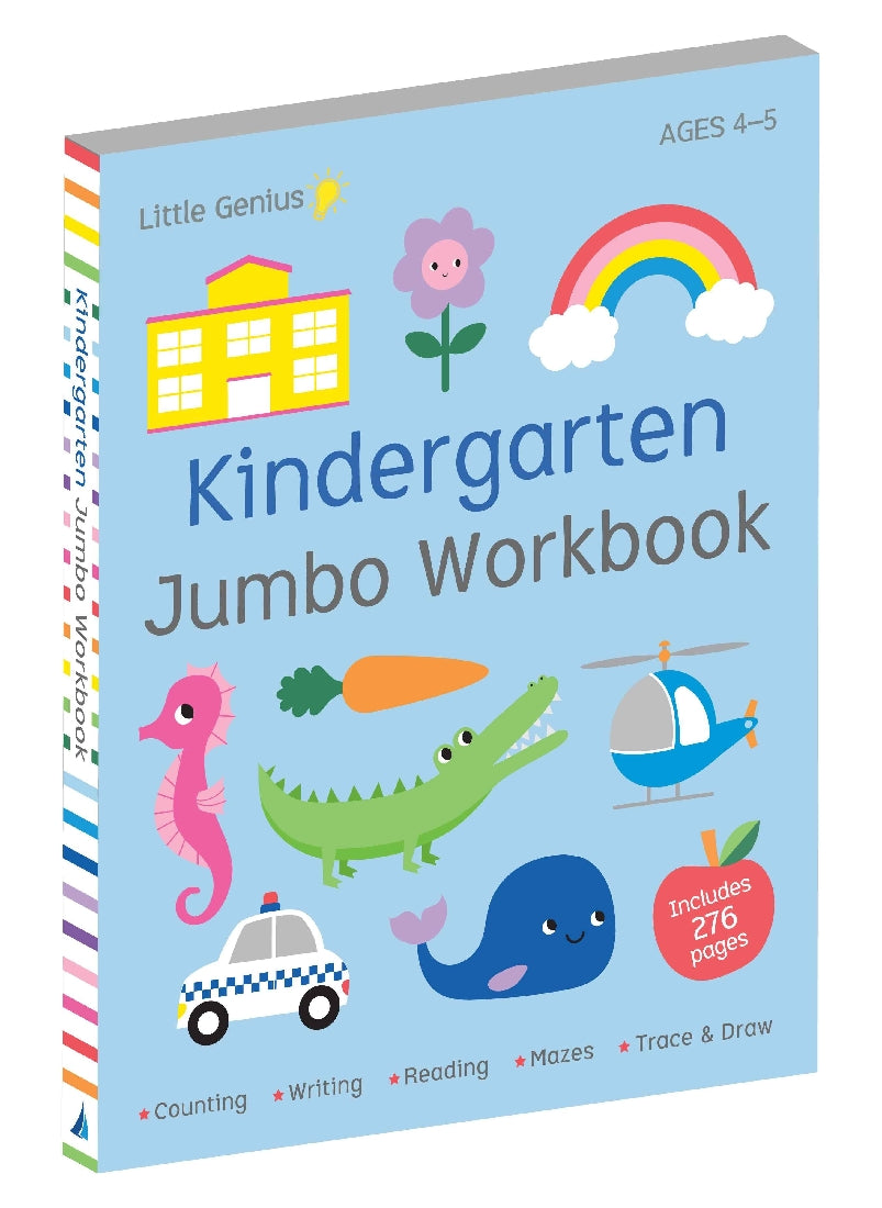 LITTLE GENIUS KINDERGARTEN JUMBO WORKBOOK