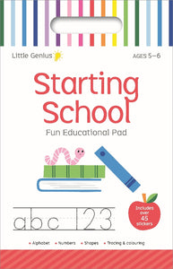 LITTLE GENIUS SMALL ACTIVITY PAD STARTING SCHOOL