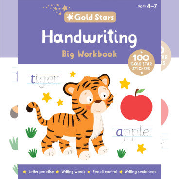 GOLD STARS VOL.3 - BIG WORKBOOK -HANDWRITING