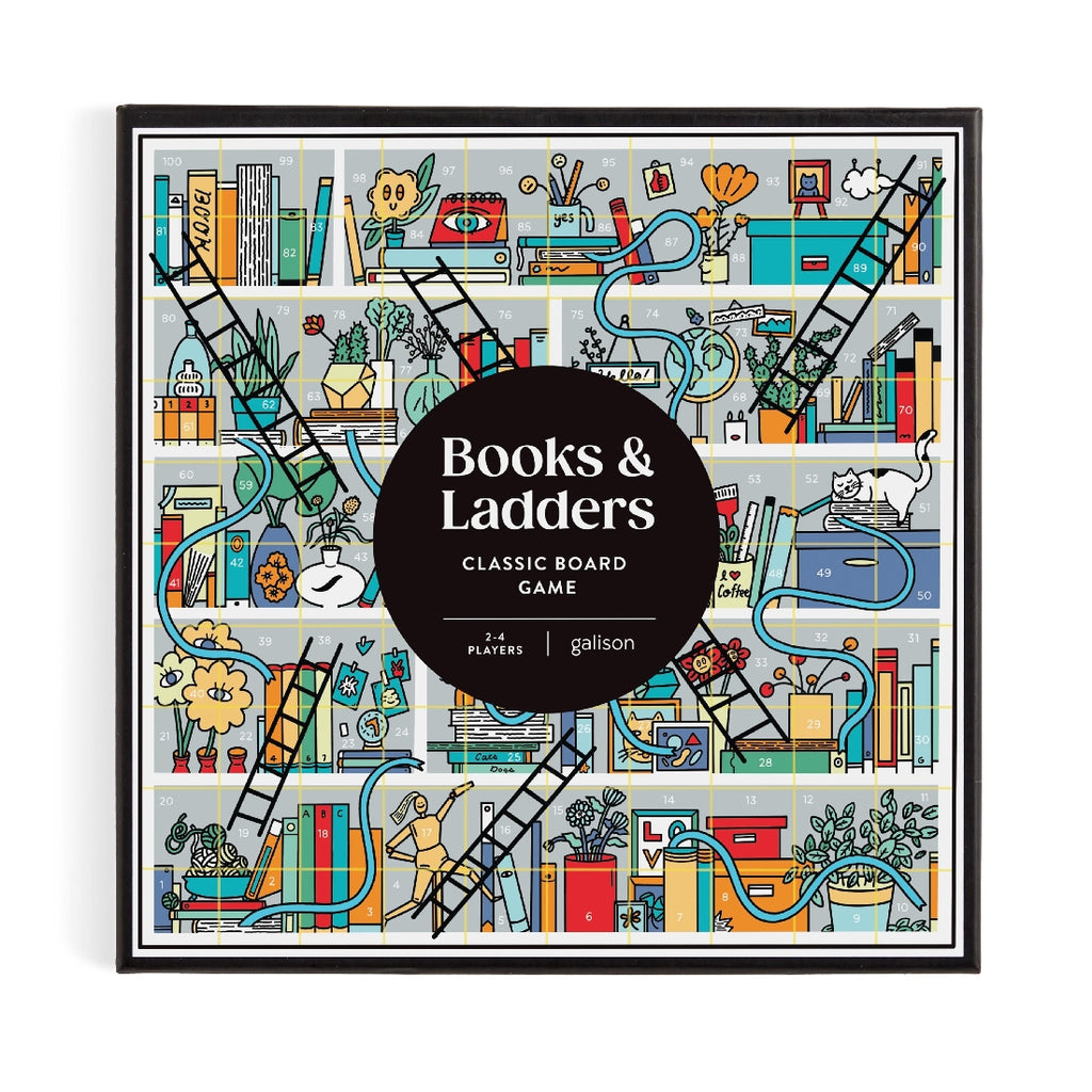 BOOKS AND LADDERS CLASSIC BOARD GAME