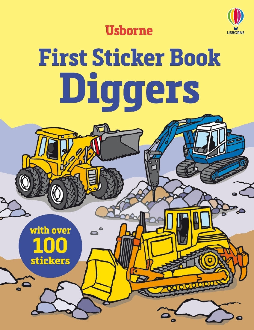 FIRST STICKER BOOK DIGGERS