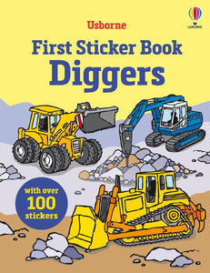 FIRST STICKER BOOK DIGGERS