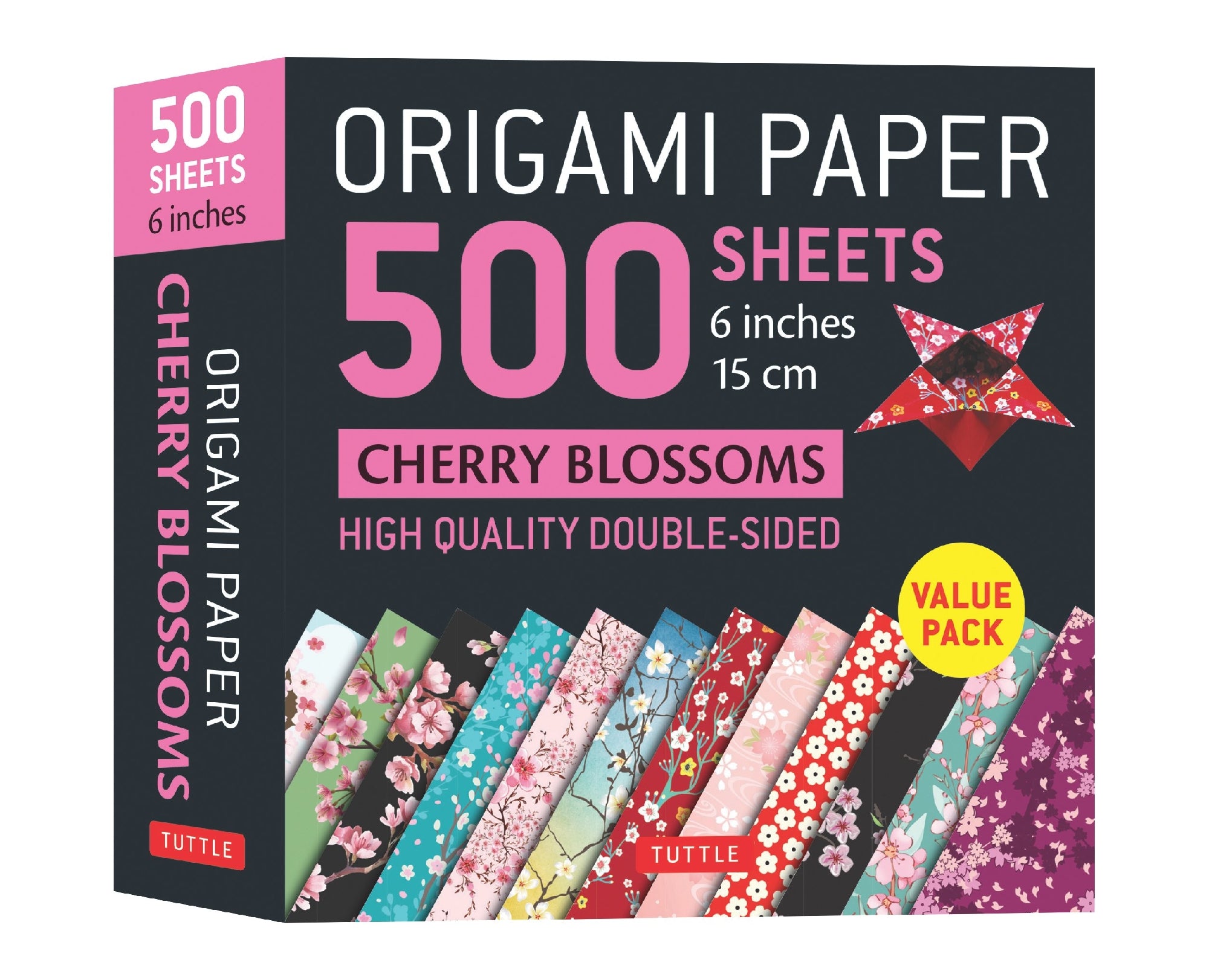 ORIGAMI PAPER CHERRY BLOSSUMS 500 SHEET
