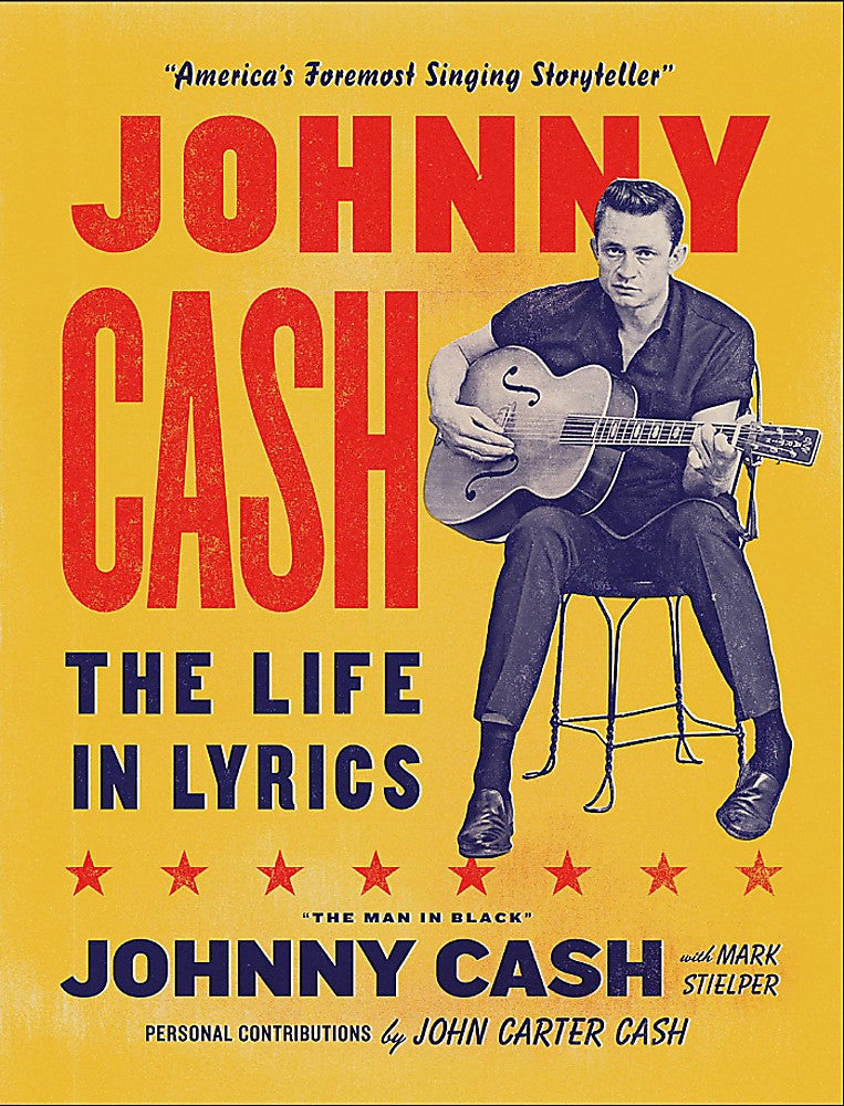 JOHNNY CASH THE LIFE IN LYRICS HC