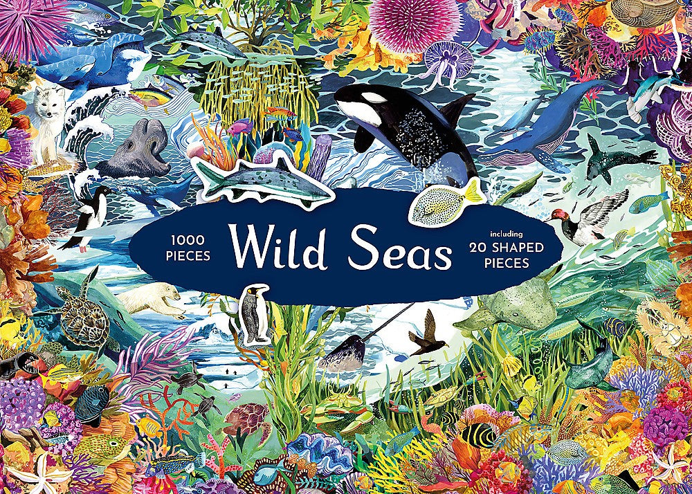 WILD SEAS JIGSAW 1000 PCE JIGSAW