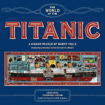 JIGSAW PUZZLE WORLD OF THE TITANIC 1000PC