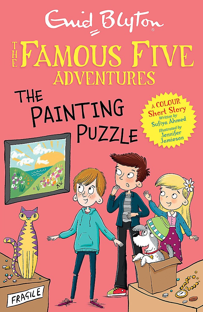 FAMOUS FIVE COLOUR SHORT STORIES: THE PAINTING PUZZLE