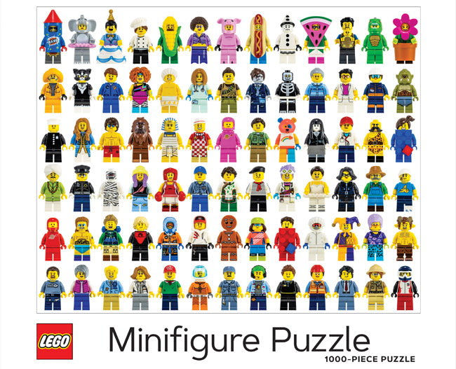 LEGO 1000 PC MINIFIGURE PUZZLE