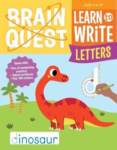 LETTERS LEARN TO WRITE BRAIN QUEST