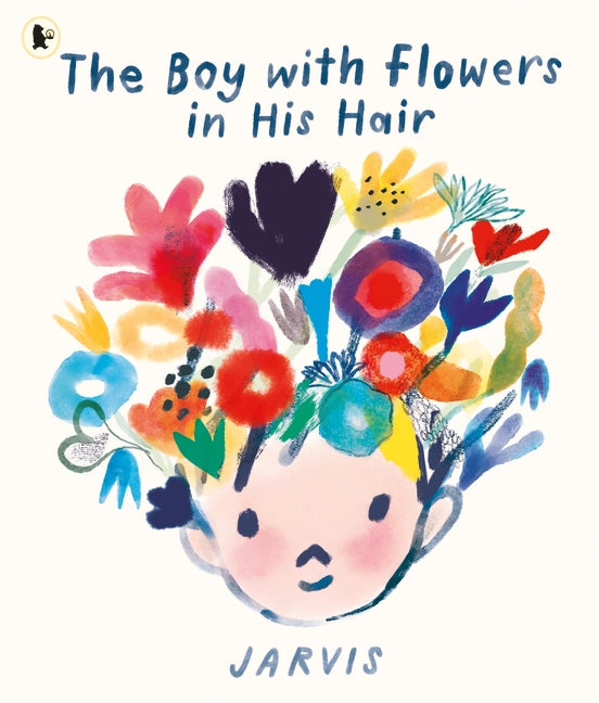 BOY WITH FLOWERS IN HIS HAIR