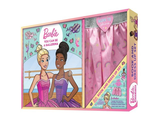 BARBIE BOOK AND DRESS UP SET