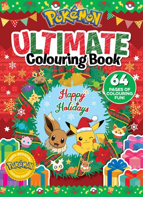 POKEMON CHRISTMAS ULTIMATE COLOURING BOOK 2023