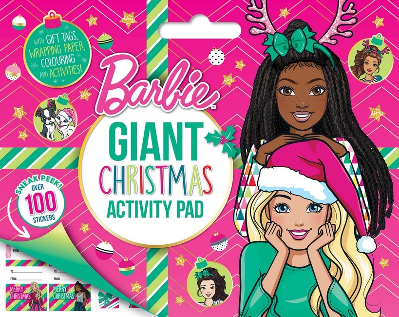 BARBIE: GIANT CHRISTMAS ACTIVITY PAD