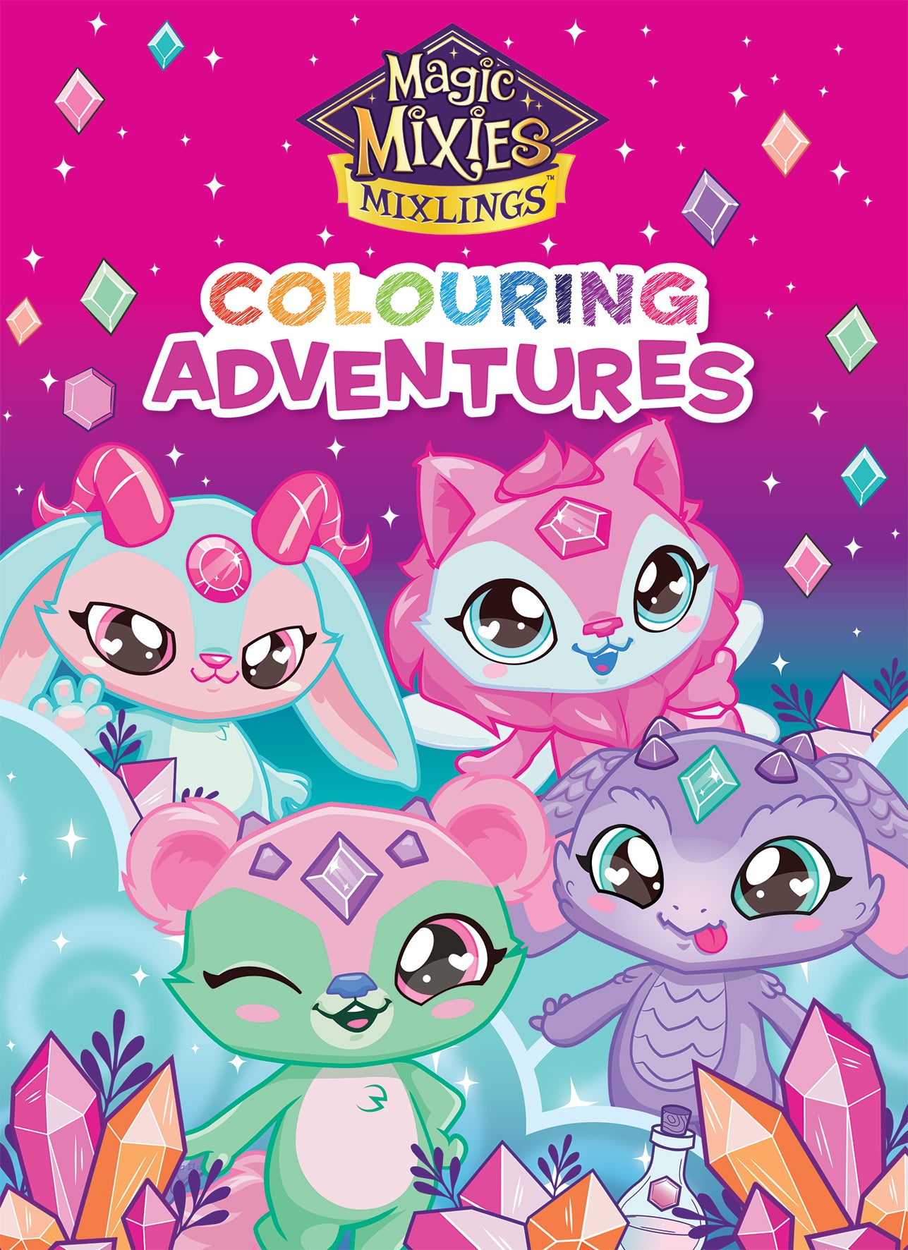 MAGIC MIXIE MIXLINGS COLOURING ADVENTURES